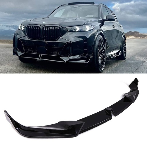 Front Splitter Lip Gloss Black – BMW X5 G05 LCI 2023+