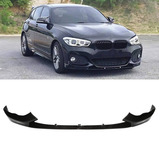 Front Splitter MP Style Lip Gloss Black – BMW 1 Series F20 LCI 15-19