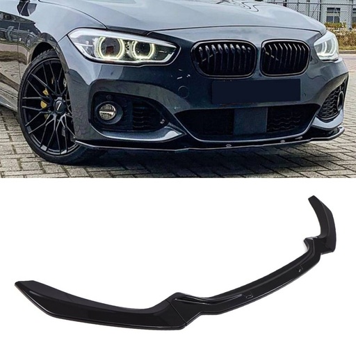 Front Splitter Lip Gloss Black – BMW 1 Series M LCI F20 F21 15-19