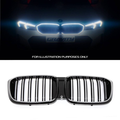 Gloss Black LED Front Grille – BMW X3 G01 Pre-LCI 18-21
