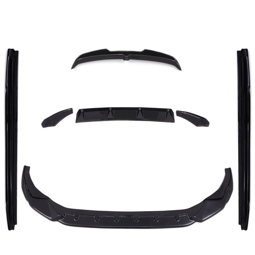 Aero Body Kit Gloss Black – Audi S3 8Y 2020+