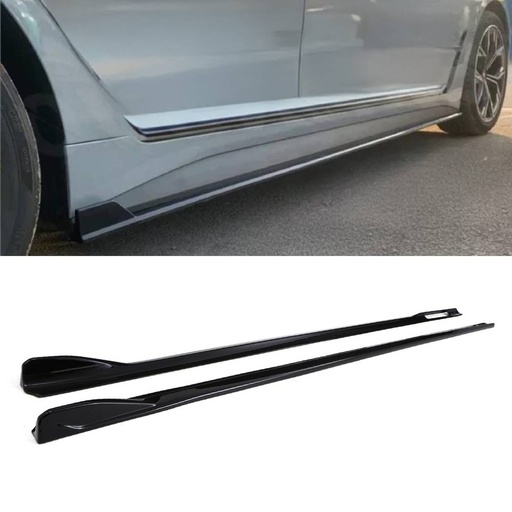 Side Skirts Winged Gloss Black – BMW 4 Series G22 G23 G26 20+