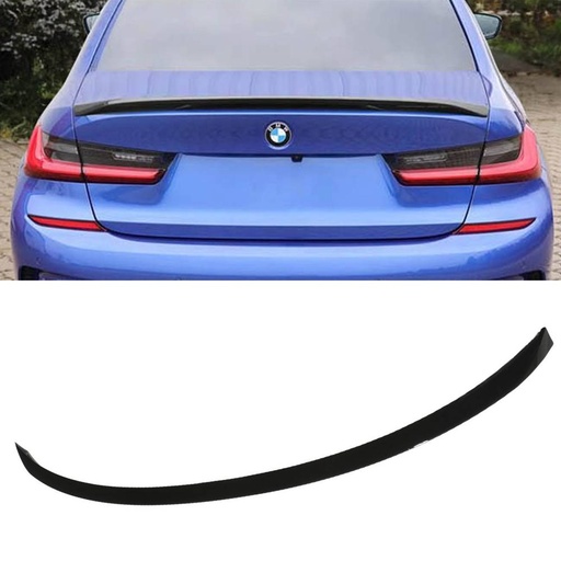 M Performance Style Gloss Black Lip Spoiler – BMW 3 Series G20 2019+