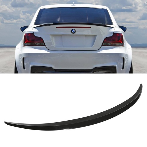 Gloss Black Rear Lip Spoiler – BMW 1 Series Coupe E82 07-13