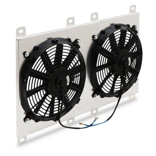 Universal 11″ Straight Blade Radiator Fan & Shroud Kit