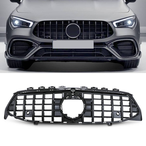 Panamericana GTR Look Single Slat Front Grille – Mercedes CLA C118 20-23
