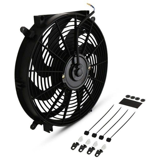 14″ Universal Curved Blade Fan Kit