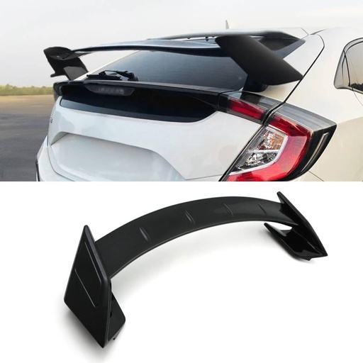 Rear Wing Type R Style Spoiler Gloss Black – Honda Civic FK 16-21