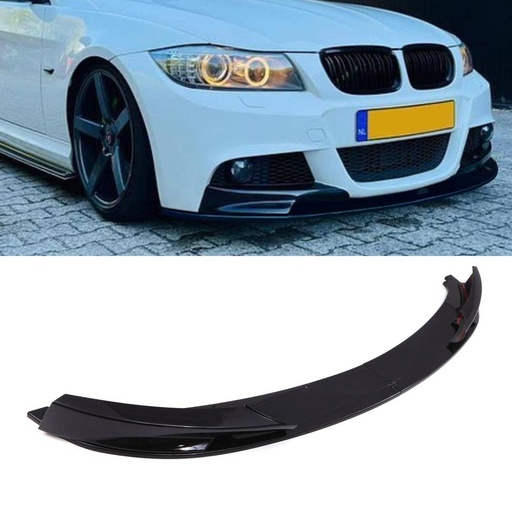 Front Splitter Lip Gloss Black – BMW 3 Series M Sport E90 LCI 09-11
