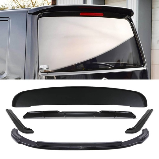 Aero Body Kit Gloss Black – VW Transporter T6/T6.1 Tailgate 2016+